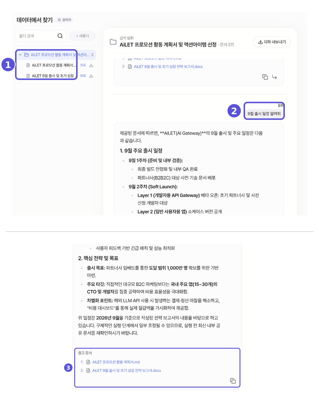 참여자가 보는 데이터에서 찾기